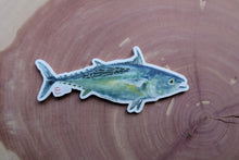 Load image into Gallery viewer, Set of 7 Weatherproof Fish and Feather Decals
