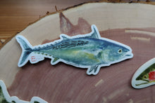 Load image into Gallery viewer, Set of 7 Weatherproof Fish and Feather Decals