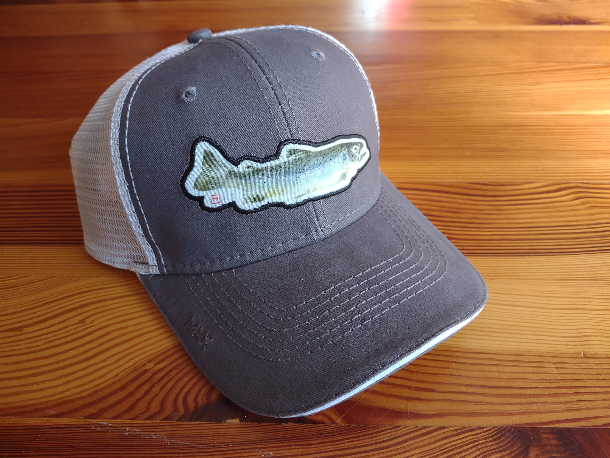 Brown Trout Trucker Cap – The Mighty Bluegill